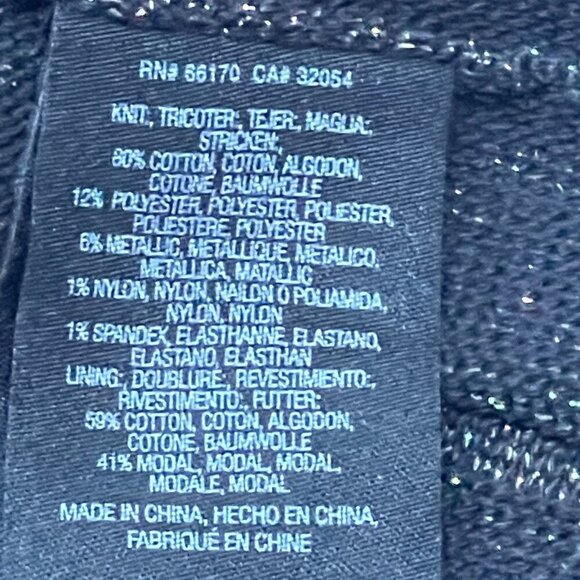 Anthropologie Knitted & Knotted Gallivant Metallic Pleated Sweater Dress Small - Picture 5 of 11